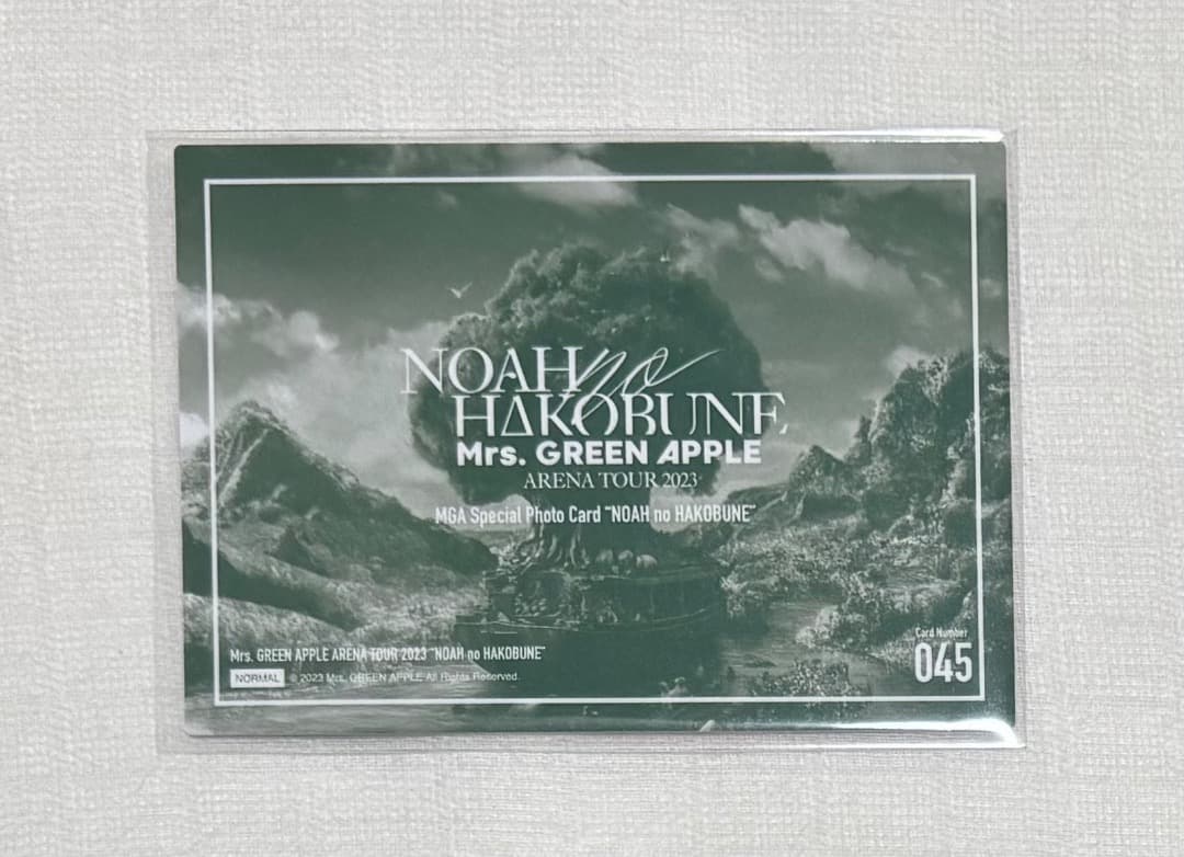 ミセスグリーンアップル ノアの方舟 フォトカード 045 - メルカリ