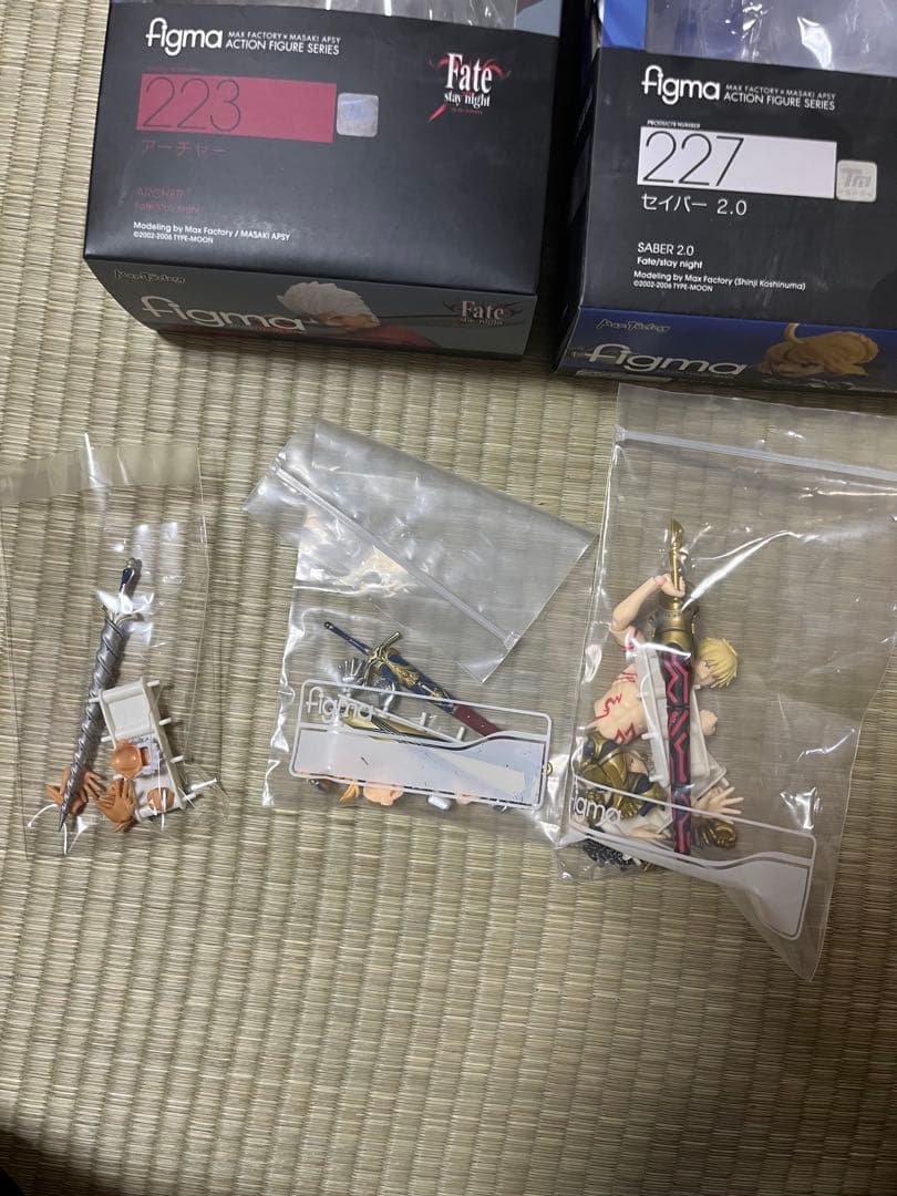 Figma fate/stay night 3体まとめ売り