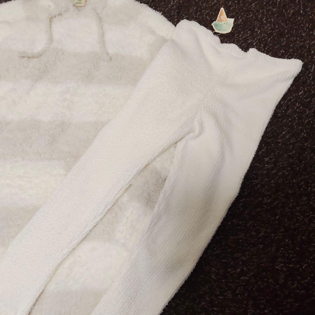 ジェラートピケ ビッグパーカー ワンピース レッグウォーマー パンツ 上下セット