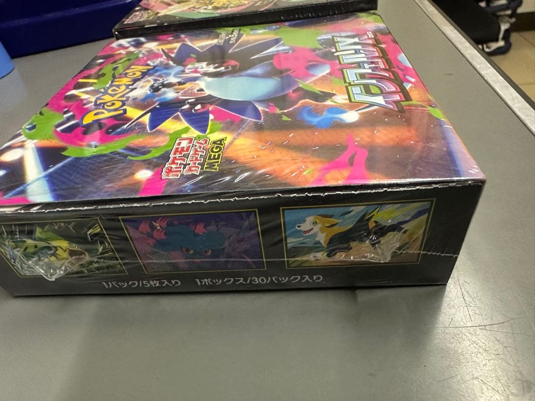 インフェルノX 1ボックス メガドリームex 1ボックス　未開封シュリンク付き