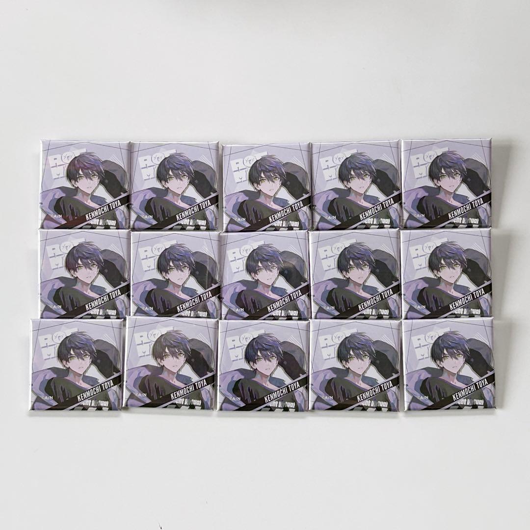 ROF-MAO ろふまお スクエア缶バッジ 剣持刀也