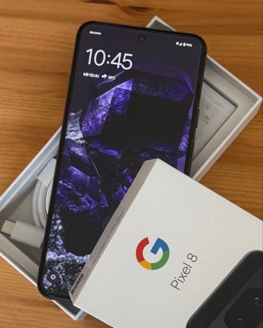 Google Pixel 8 Obsidian 128GB オマケ付き - メルカリ