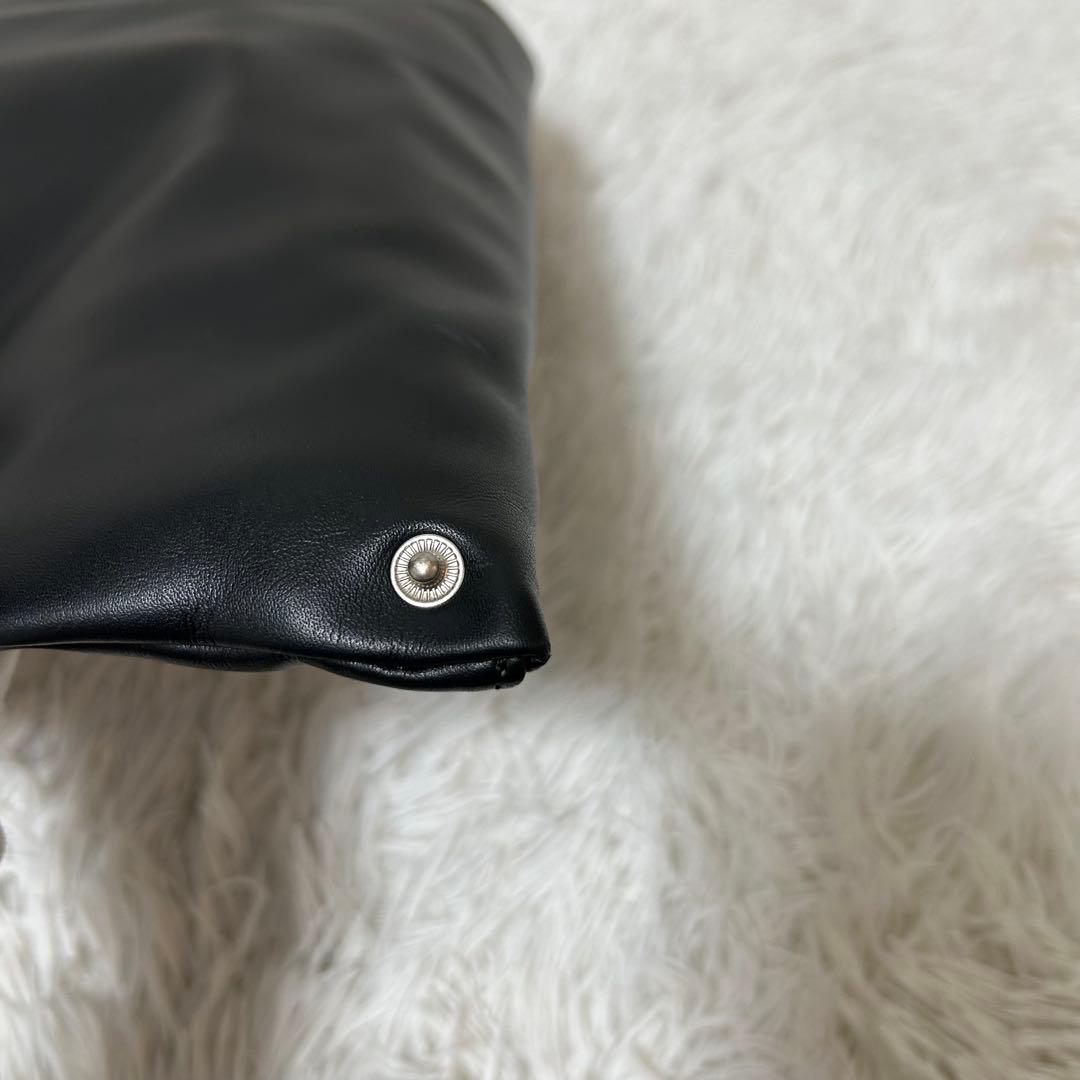 【極美品✨人気商品/ジャパニーズトート】メゾンマルジェラ　ハンドバッグ　ブラック