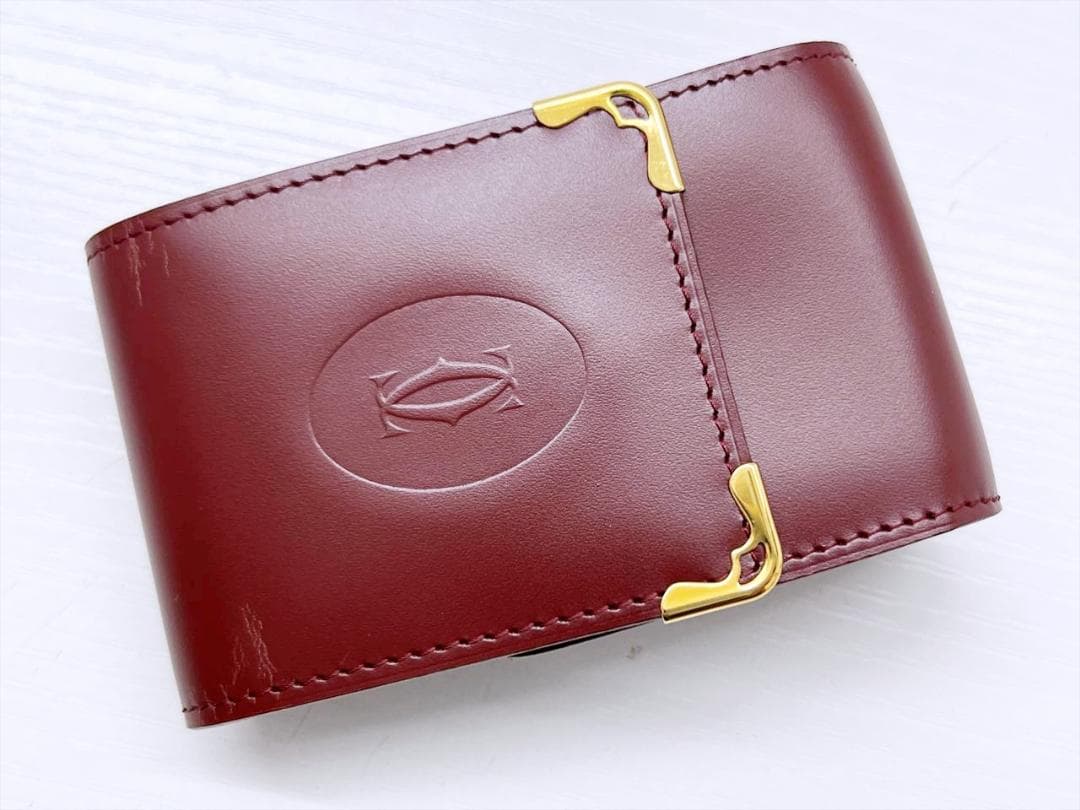 ほぼ未使用　美品　カルティエ　マストドゥ　シガーケース　タバコケース　小物入れ