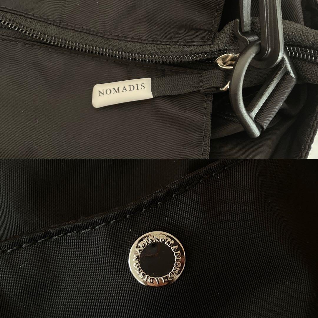 ☆NOMADIS ノマディス/BASQUE M ショルダーバッグ　ブラック☆