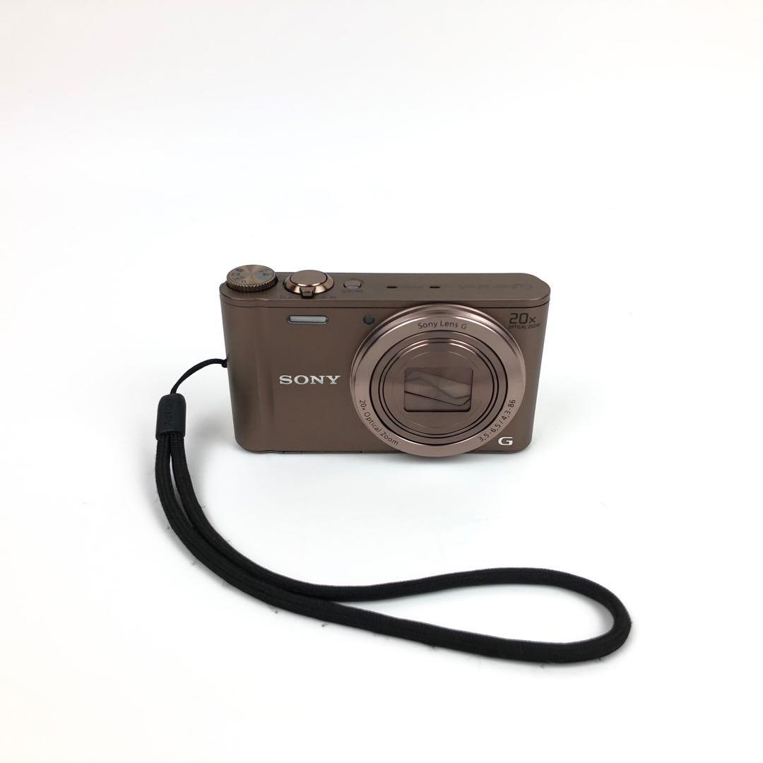 極美品】SONY Cyber-shot DSC-WX300 コンデジ ブラウン - メルカリ