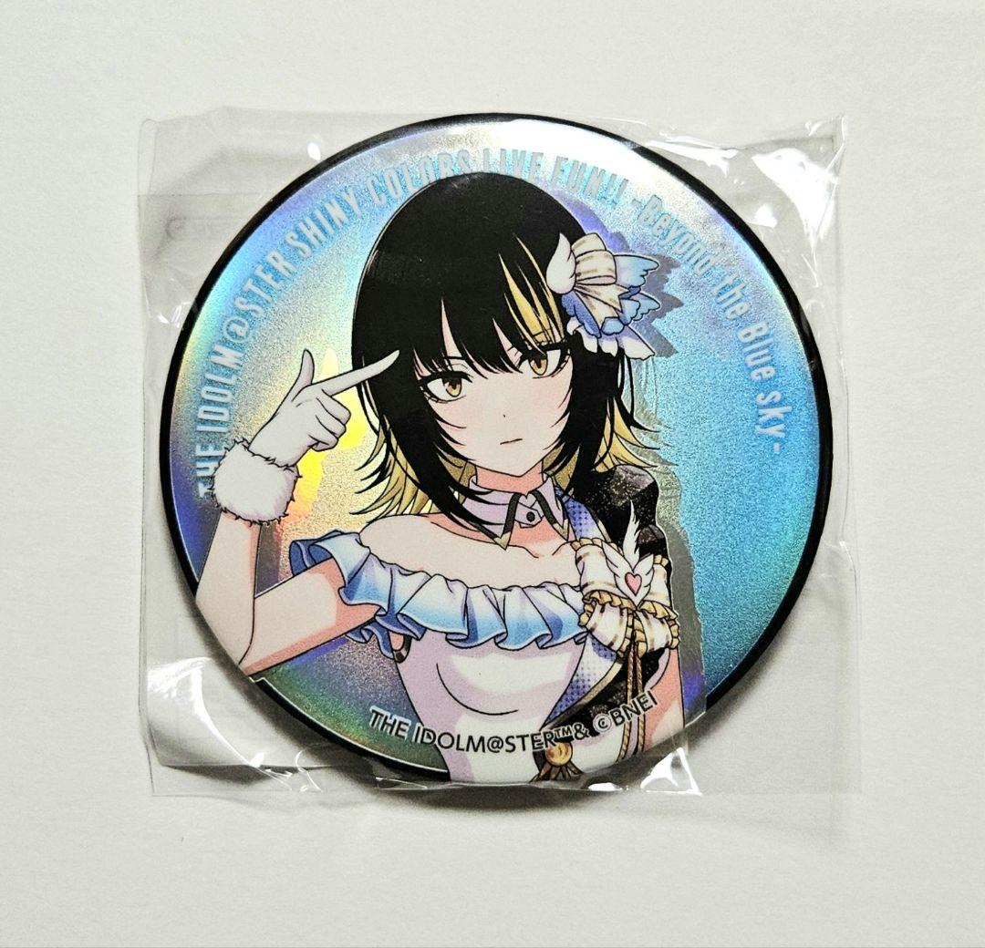 シャニマス 公式φ75mmオーロラ缶バッジ 斑鳩ルカ LIVE FUN!! - メルカリ