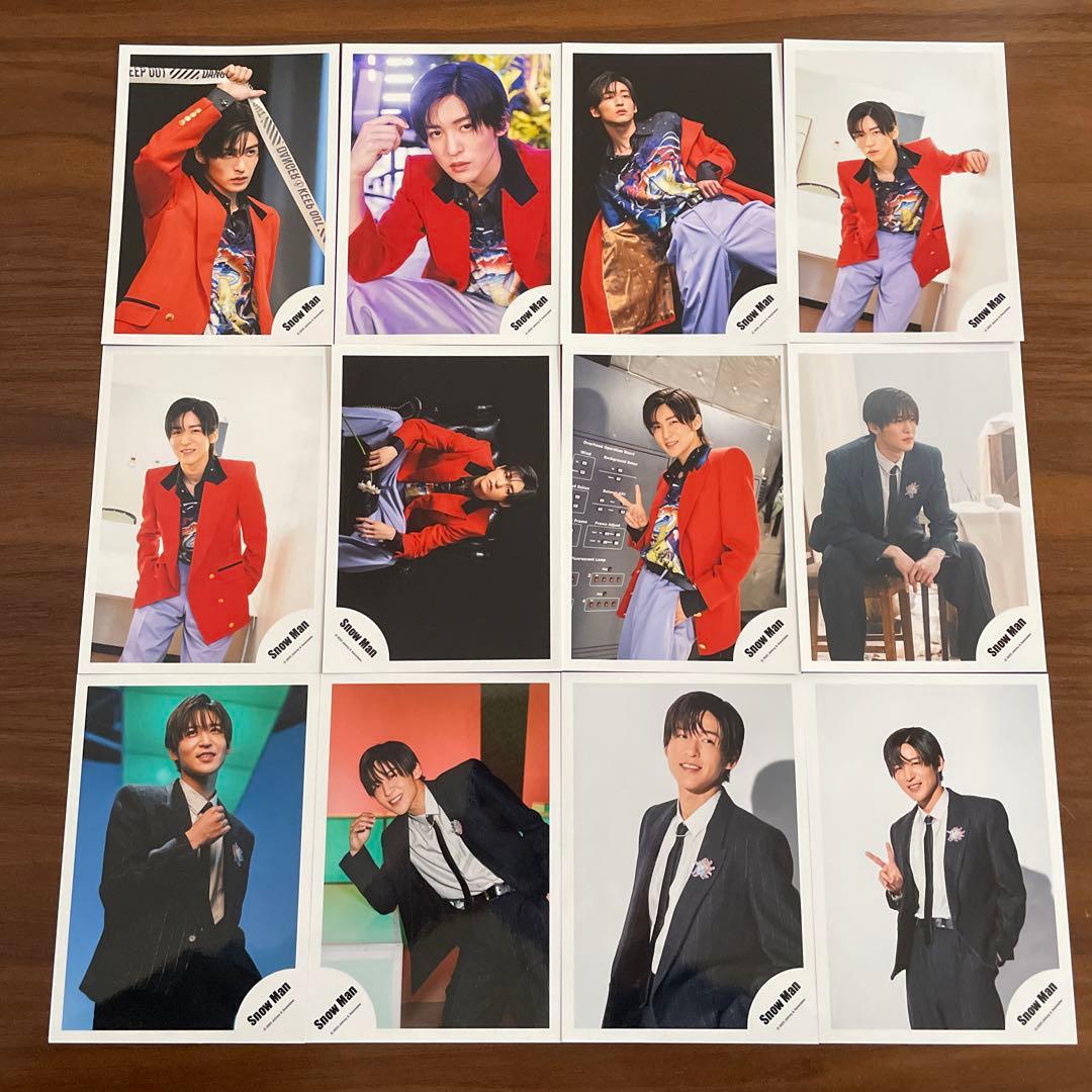 目黒蓮 公式写真 Man 目黒蓮 公式写真 124枚セット SnowMan目黒蓮公式