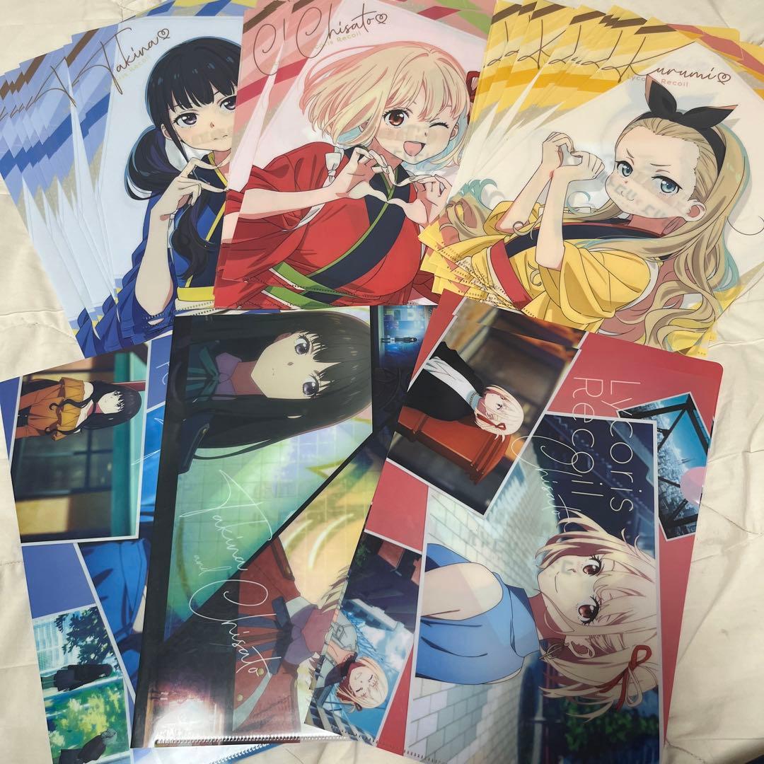 リコリスリコイル　クリアファイル計26枚 リコリス・リコイル クリアファイル | 京まふ アイテムストア