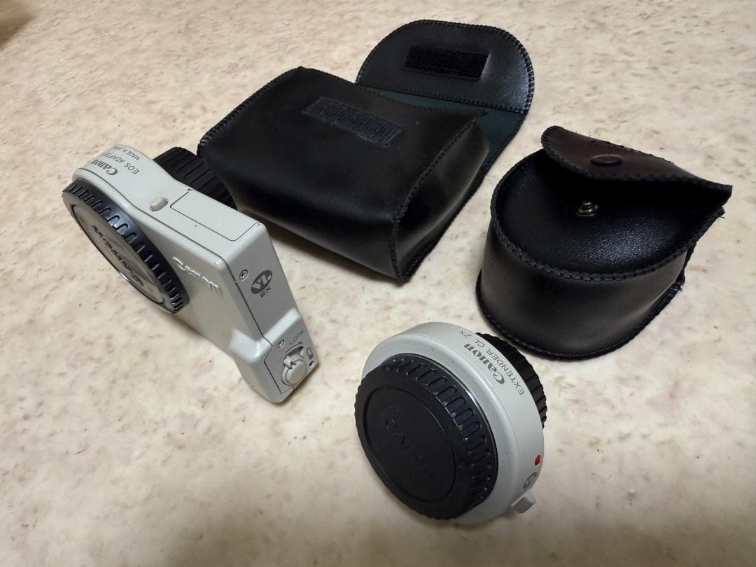 Canon LX-1用のレンズなど　ジャンクにて