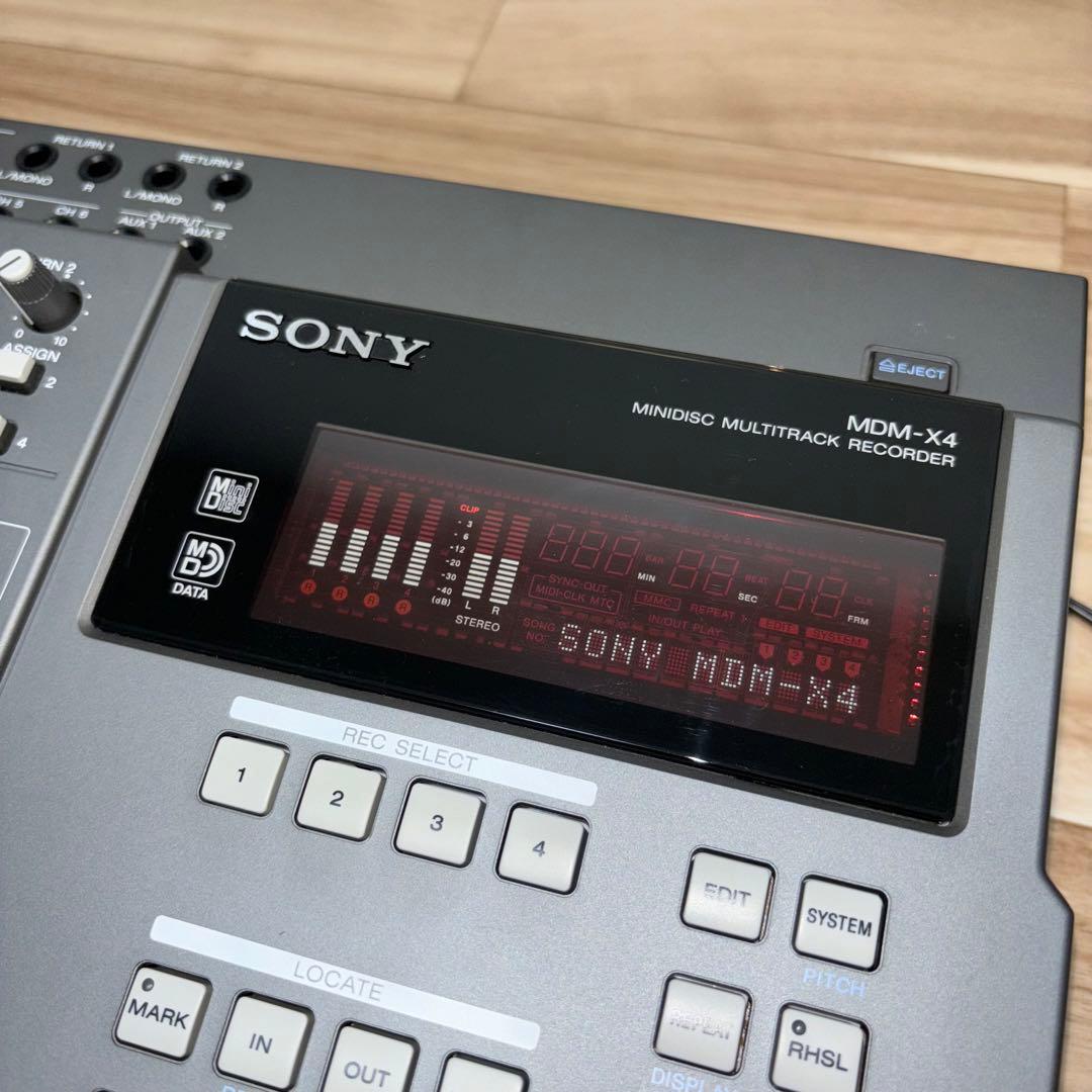 SONY MDマルチトラックレコーダー MDM-X4（動作未確認）