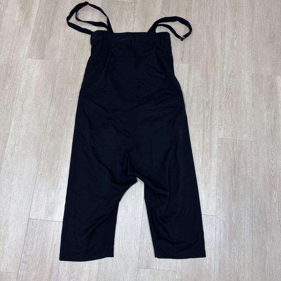 LIMI feu サルエルパンツ　サスペンダー　黒　S