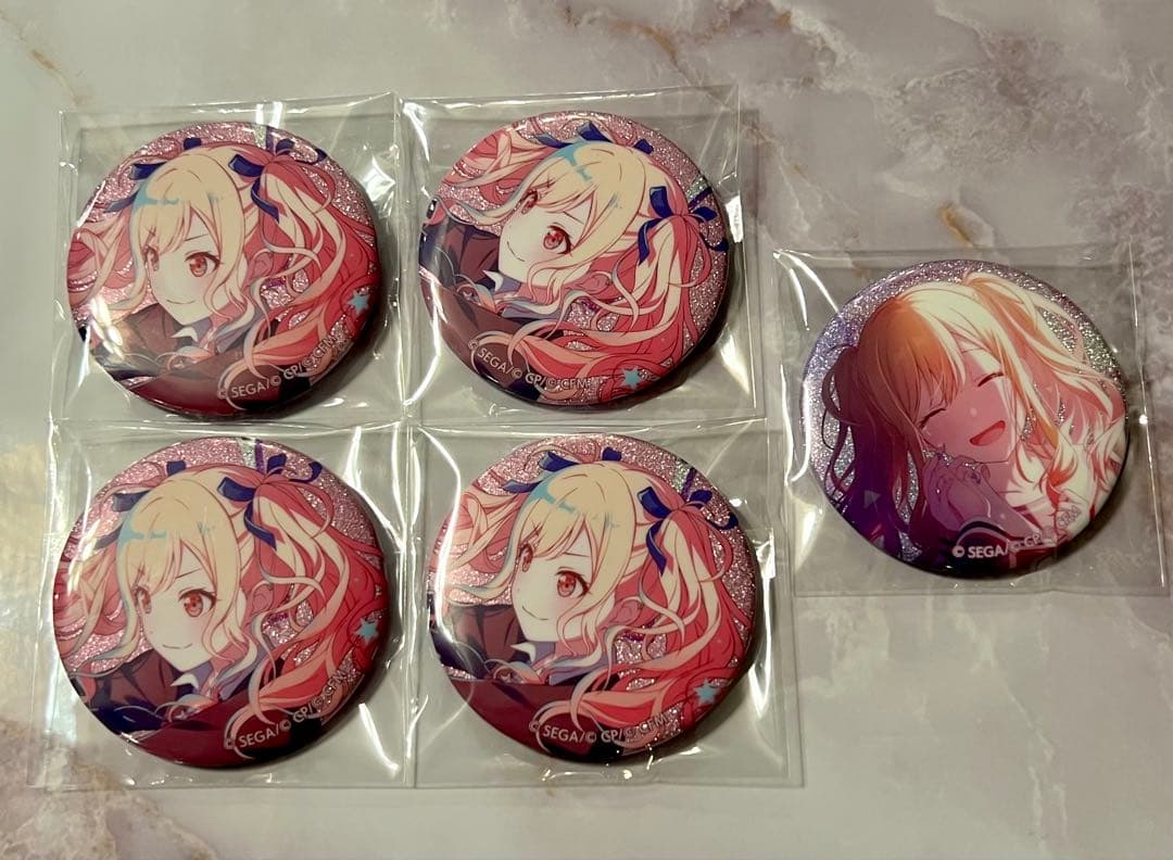 プロセカ 天馬咲希 グリッター缶バッジ 43c 44c グリ缶 - メルカリ