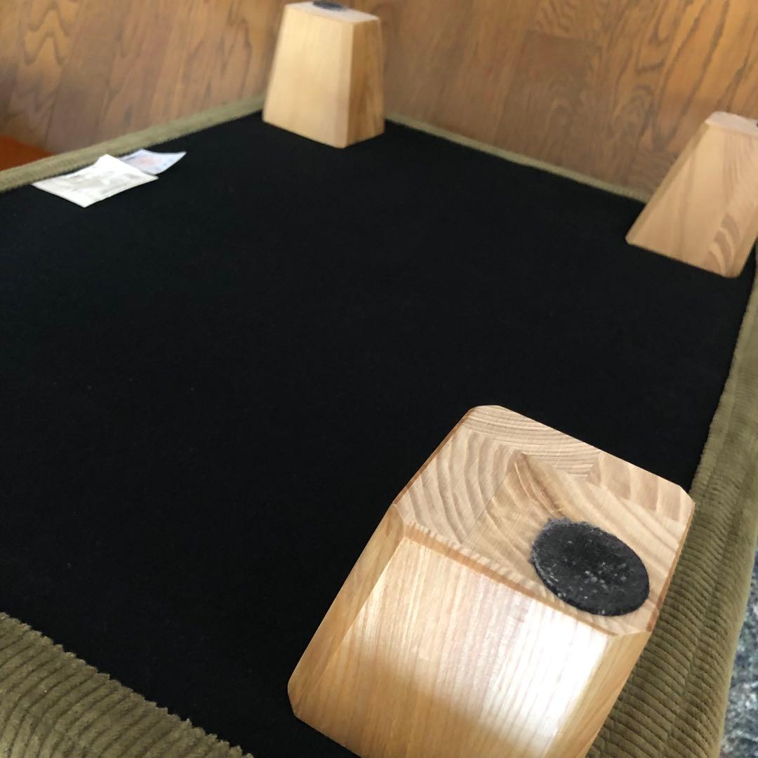 unico GREIG カバーリングオットマン オリーブグリーン