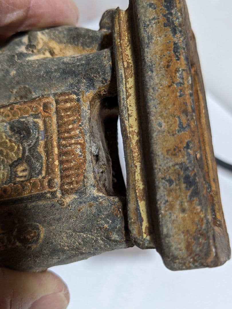 ♢琉球焼 象 副葬品発掘品 琉球王国 幕末〜明治時代 珍物珍品 古