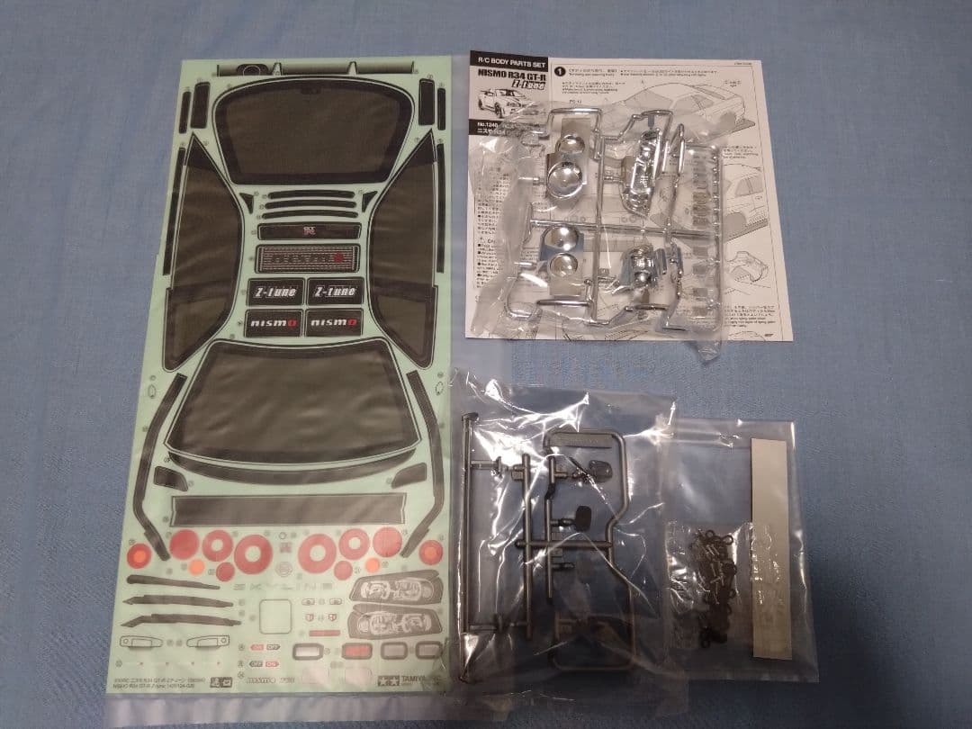 田宮 51246 ニスモR34GT-R Zチューン スペアボディセット⑨