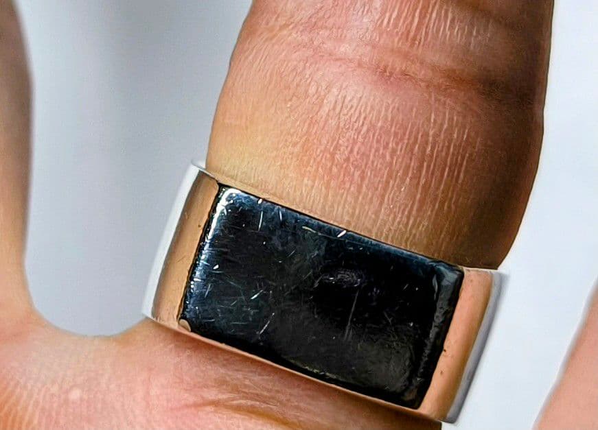 現品限り　シルバー 925リング 22.5号　ボリューム満点約30グラム！