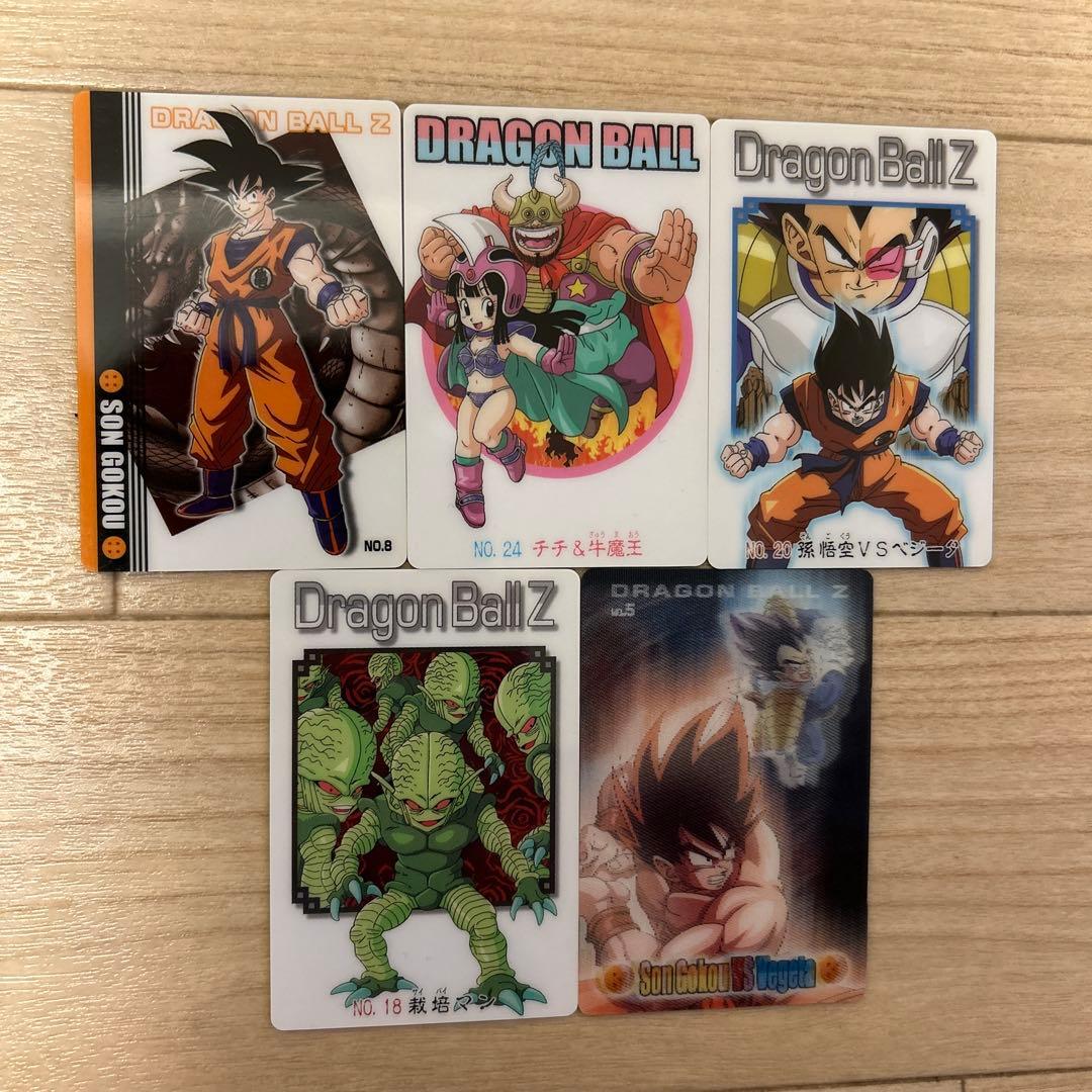 ドラゴンボールZ トレーディングカードセット 5枚セット - メルカリ