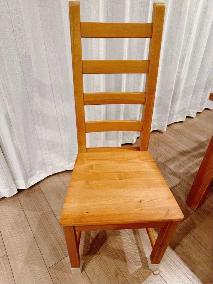 ともとも　IKEA イケア(ストールネス) ダイニング伸縮式テーブル