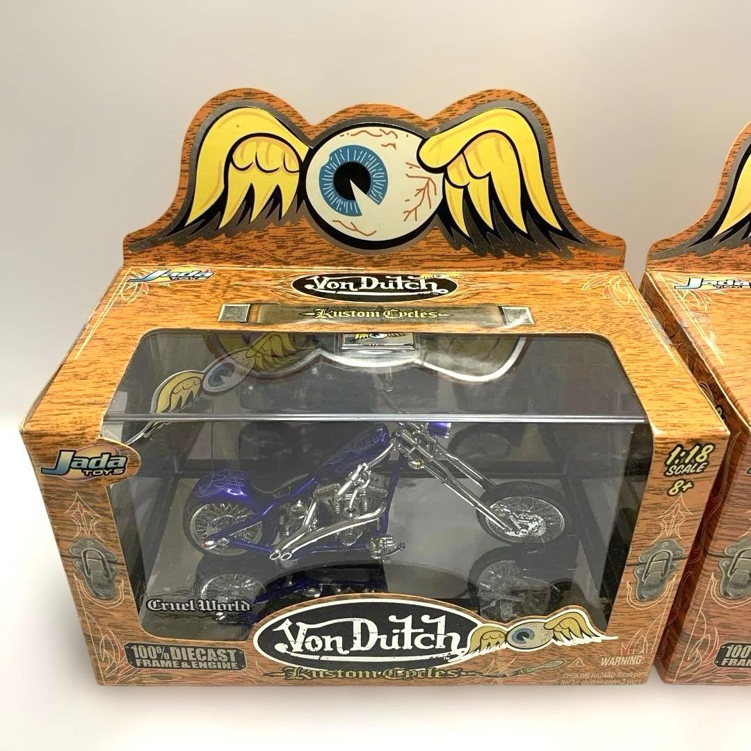 希少】Jada Toys Von Dutch 1/18 カスタムサイクル