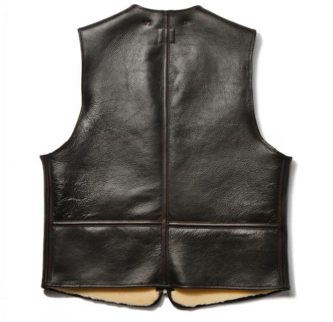 リアルマッコイズ シープスキン ボア レザー ムートン