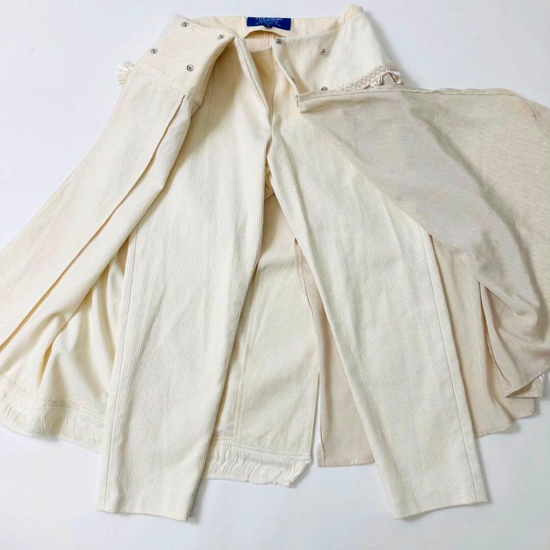 THE Dallas ザダラス フミエタナカ タッセル フリンジ 巻きスカート