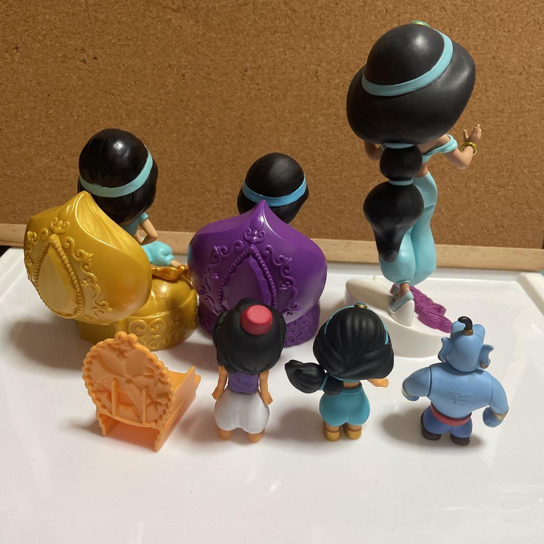 ディズニー アラジン ジャスミン フィギュア ガチャガチャ 食玩 セット