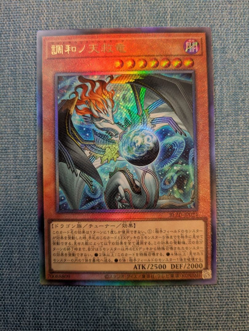 遊戯王 調和ノ天救竜 レリーフ 1枚 - メルカリ