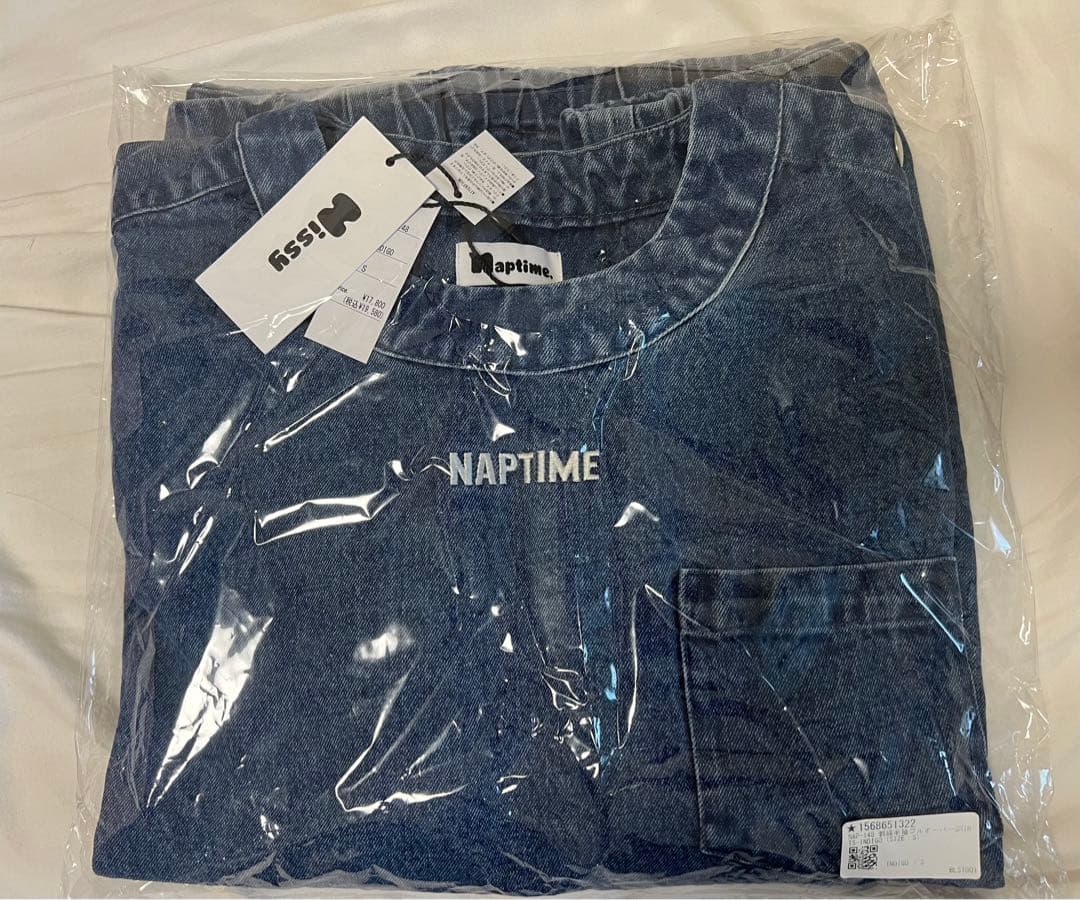 Nissy naptime 刺繍半袖プルオーバー K*A様 naptime 2025SS 刺繍半袖