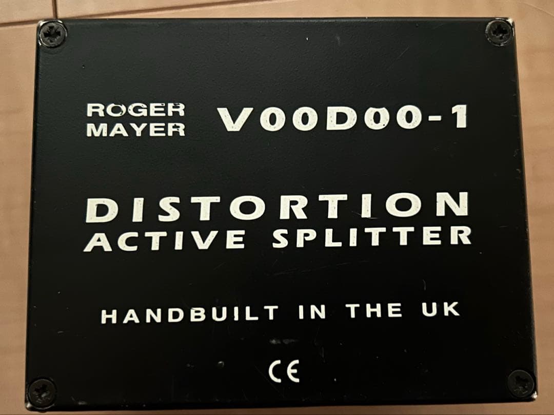 Roger Mayer VOODOO-1 ディストーション　CE有