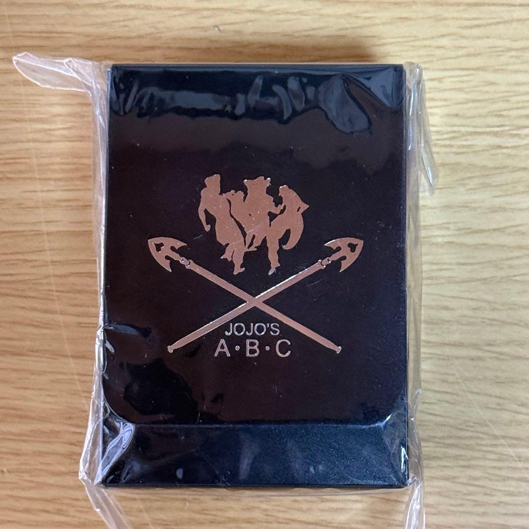 ジョジョの奇妙な冒険 ABC デッキケース 石仮面・無駄無駄スリーブ　３点