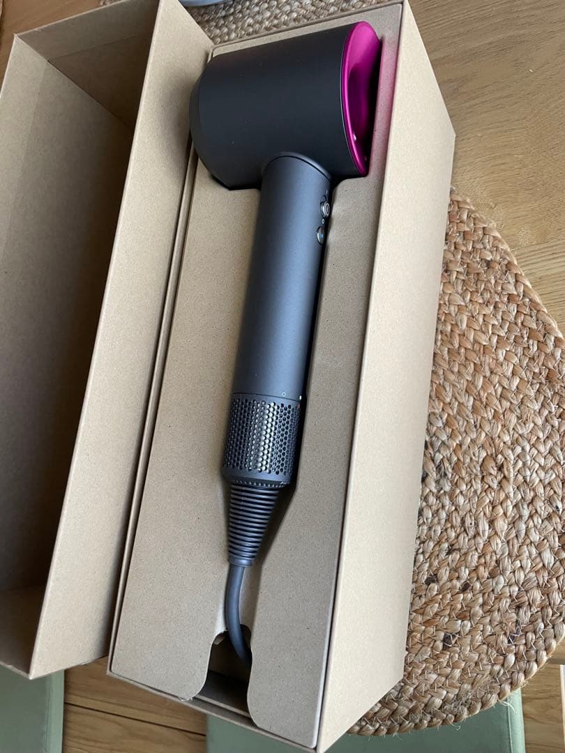 Dyson Supersonic ヘアドライヤー グレー ピンク HD15