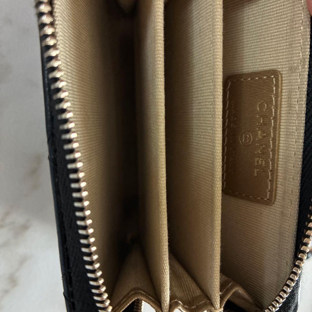 チ*エ様 美品　CHANEL シャネル　ミニミニマトラッセ　チェーンウォレット