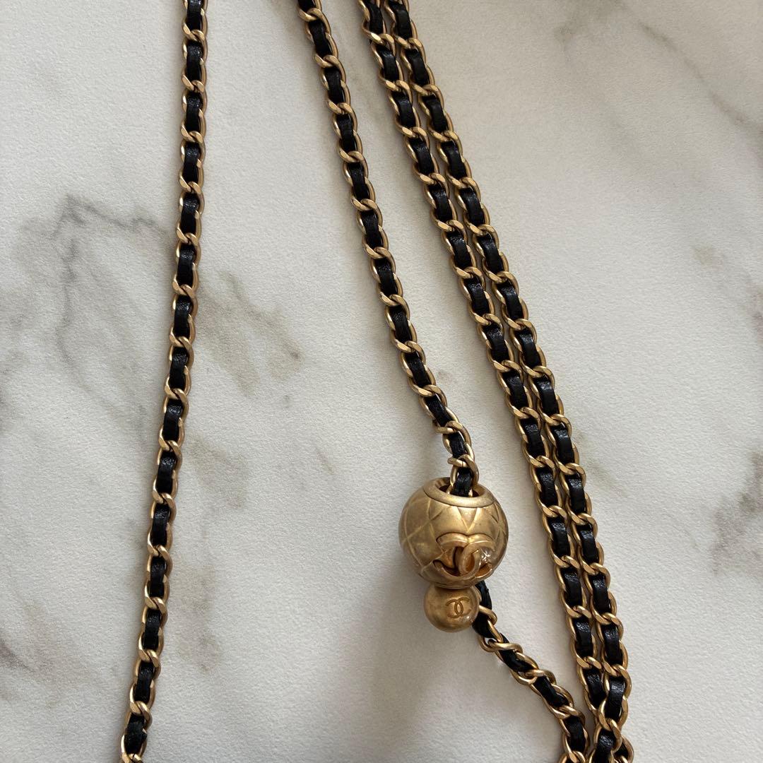 チ*エ様 美品　CHANEL シャネル　ミニミニマトラッセ　チェーンウォレット