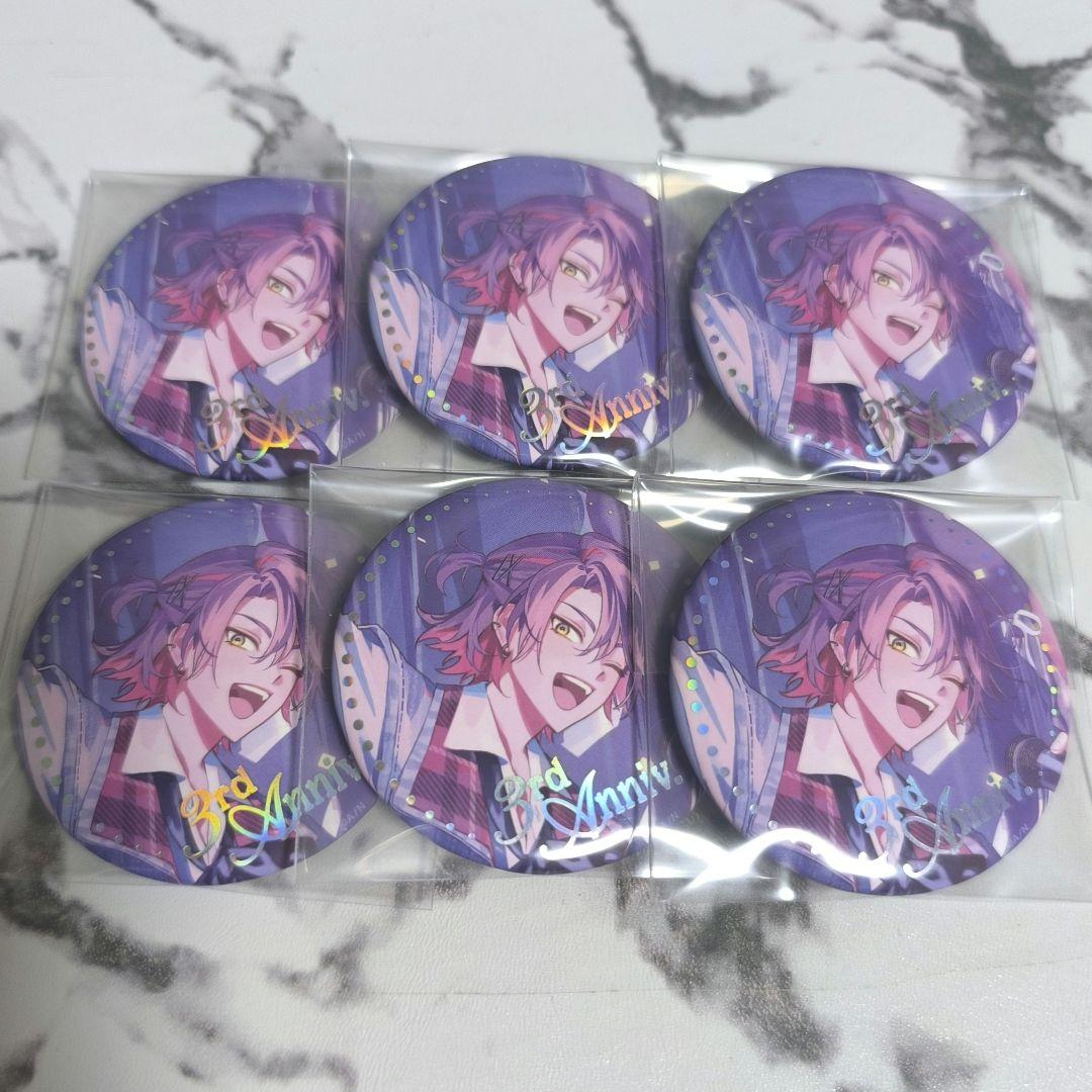 渡会雲雀 3周年 VOLTACTION 3rd Anniversary 缶バッジ にじさんじ