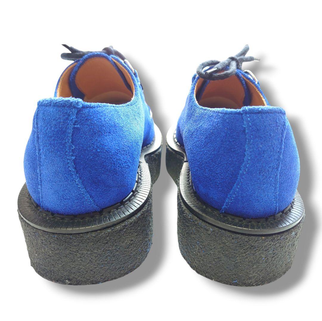 f*e様 ジョージコックス　UK6 ブルー　ラバーソール　状態良