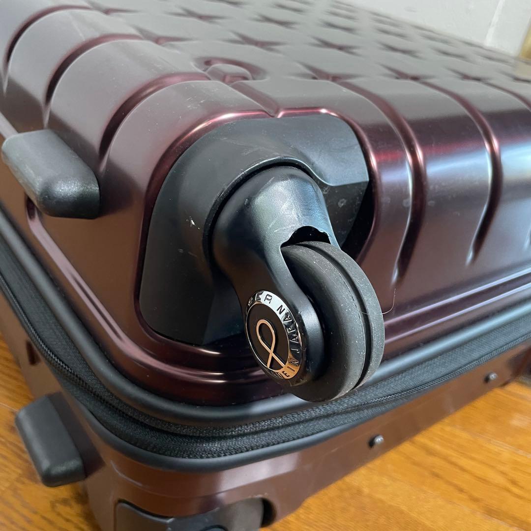 Proteca 360s メタリック スーツケース 61L