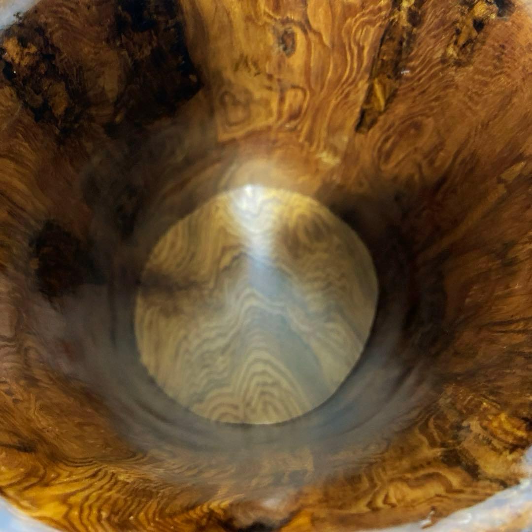 屋久杉 花器 花瓶 置物 入れ物