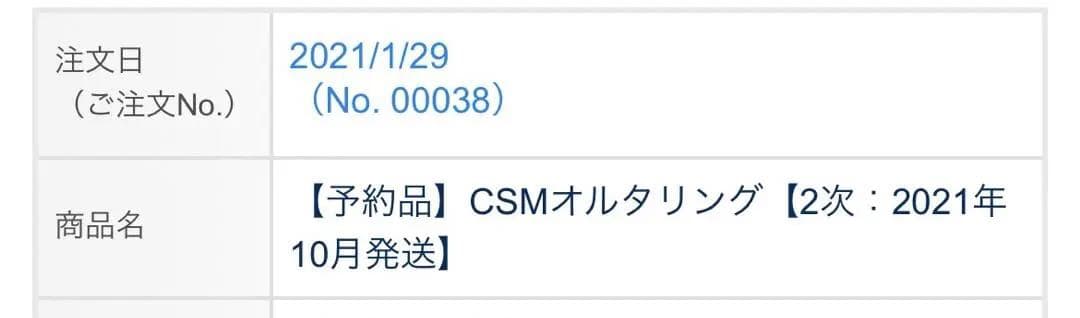 未開封】 CSMオルタリング 2次発注分 仮面ライダーアギト