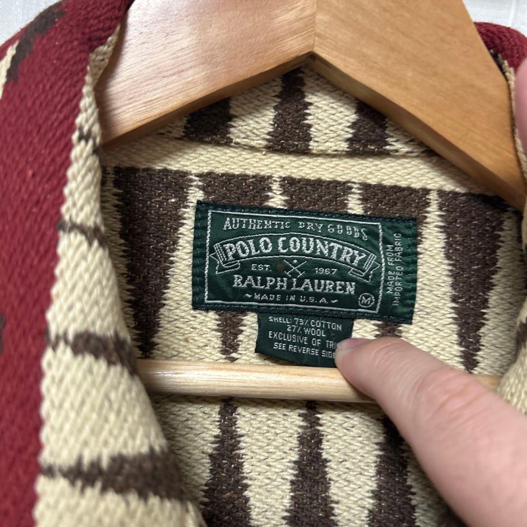 ポロカントリー　ラグジャケット　注リサイズ、リペア有り