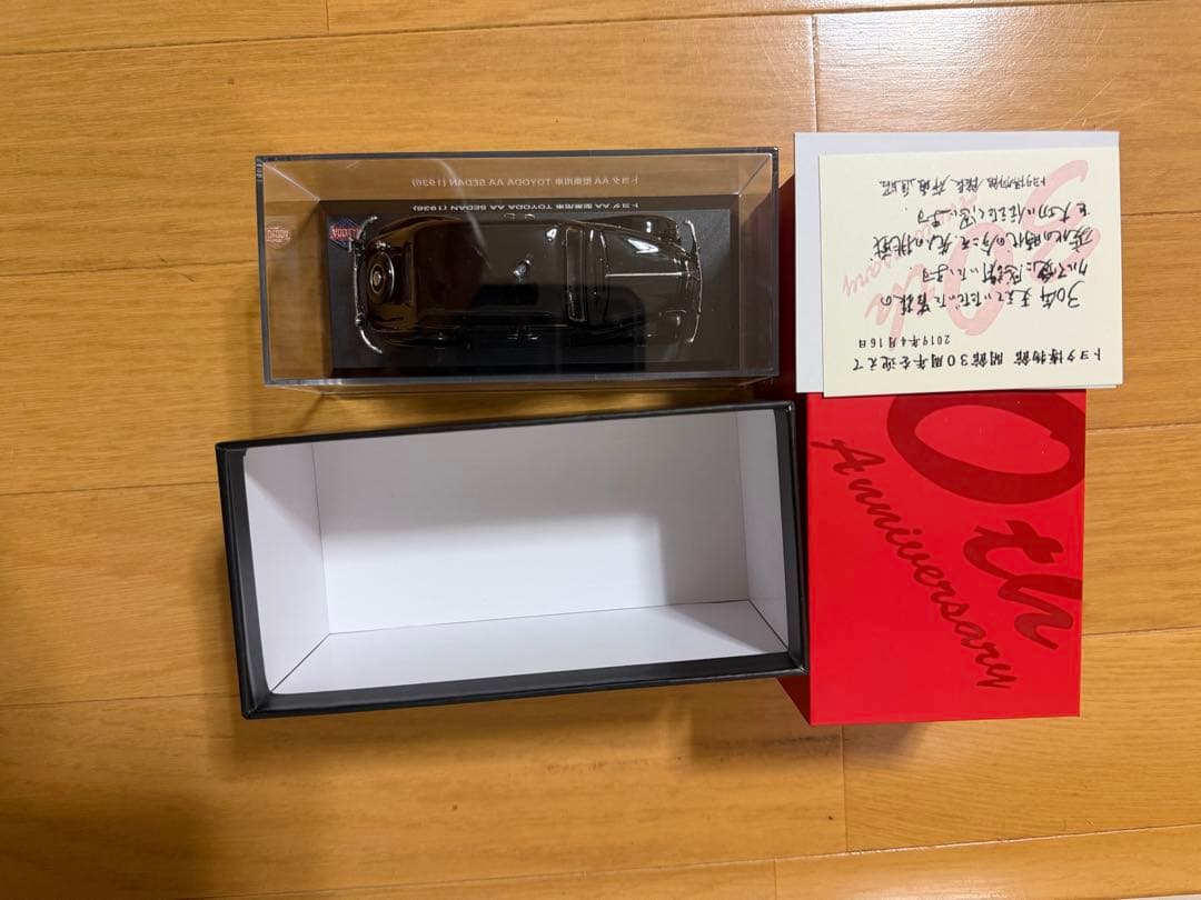限定トヨタ博物館 30周年記念 1/43 トヨダ AA型 1936 付属品完備