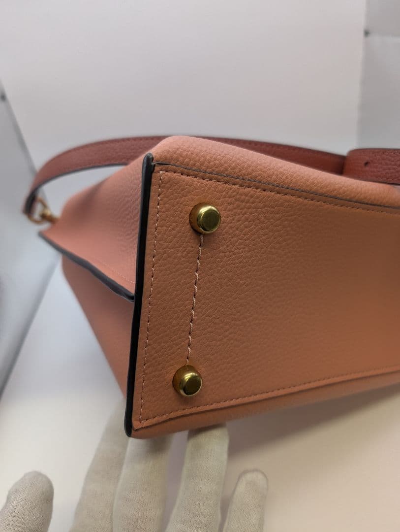 COACH 2way ショルダーバッグ ピンク