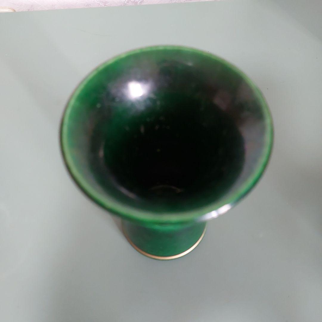 茶道具 三具足 三ツ具足 和楽造 青楽 利休忌 香炉 花立 燭台 - メルカリ