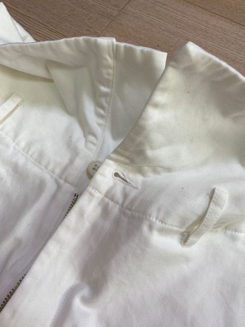 新品タグ付きSpick & Span ホワイト36ハイウェスト ワイドパンツ