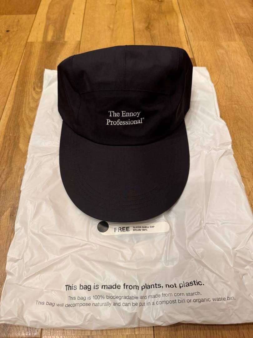 The Ennoy Professional 3LAYER キャップ エンノイ エンノイ ENNOY 3LAYER SHELL CAP ブラック - メルカリ