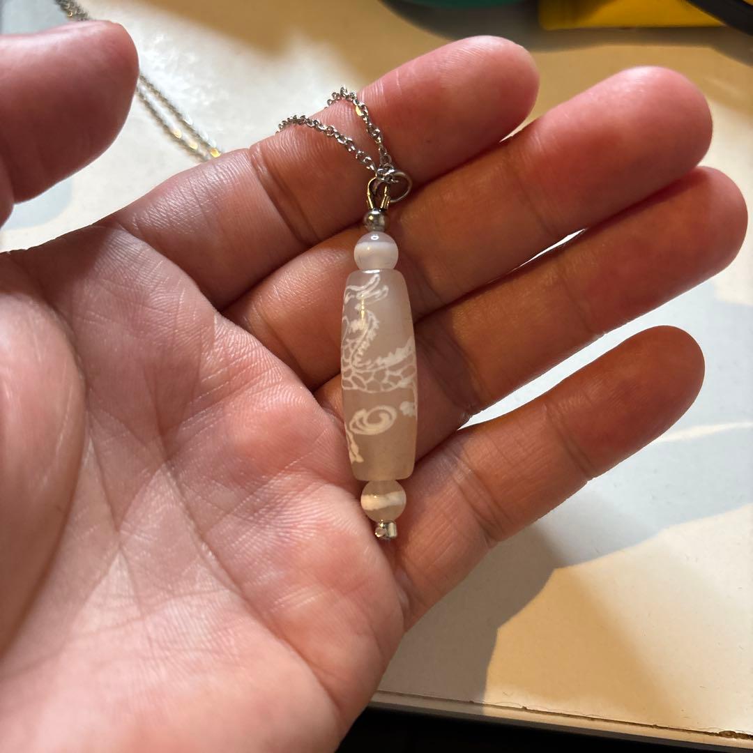 悪いことがなくなってきてる！天珠を一つは持ちたい！白龍白天珠さま！