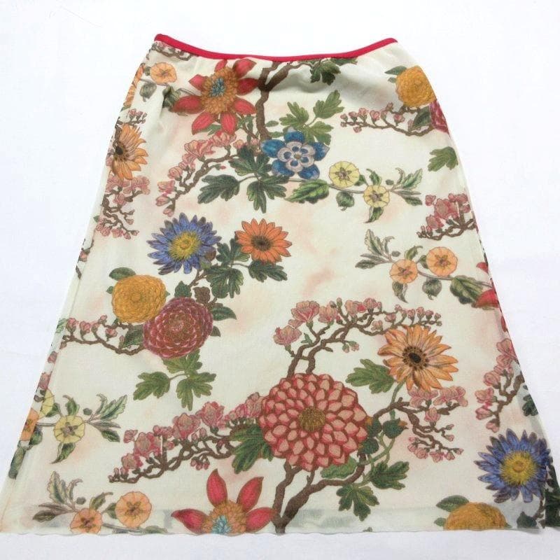 MY2055▲VIVIENNETAM▲ヴィヴィアンタム スカート シアー 0