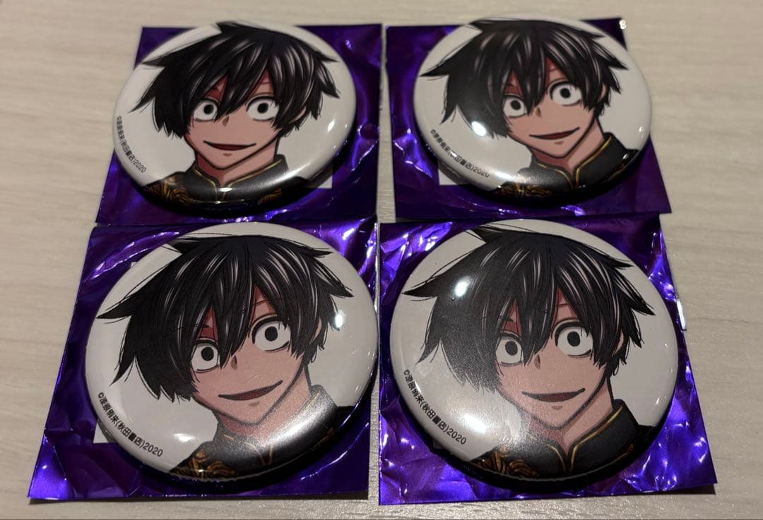 桃源暗鬼 c107 秋田書店 アフコミ 缶バッジ 淀川真澄 4個セット - メルカリ