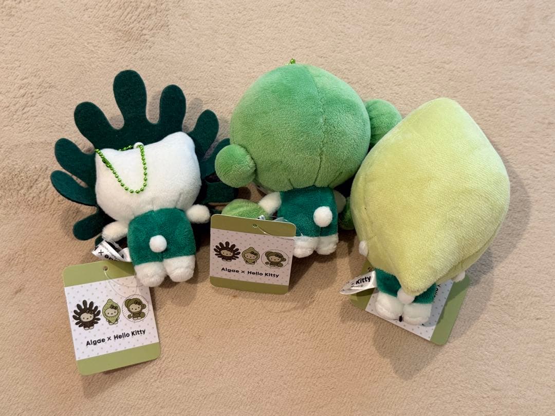 【お値下げ】藻キティ　万博日本館ぬいぐるみ 3体セット