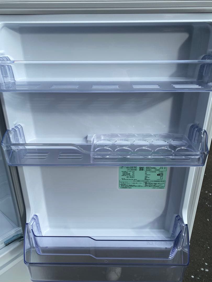 【美品】三菱 冷蔵庫 3ドア MR-C33K-W 330L 25年製